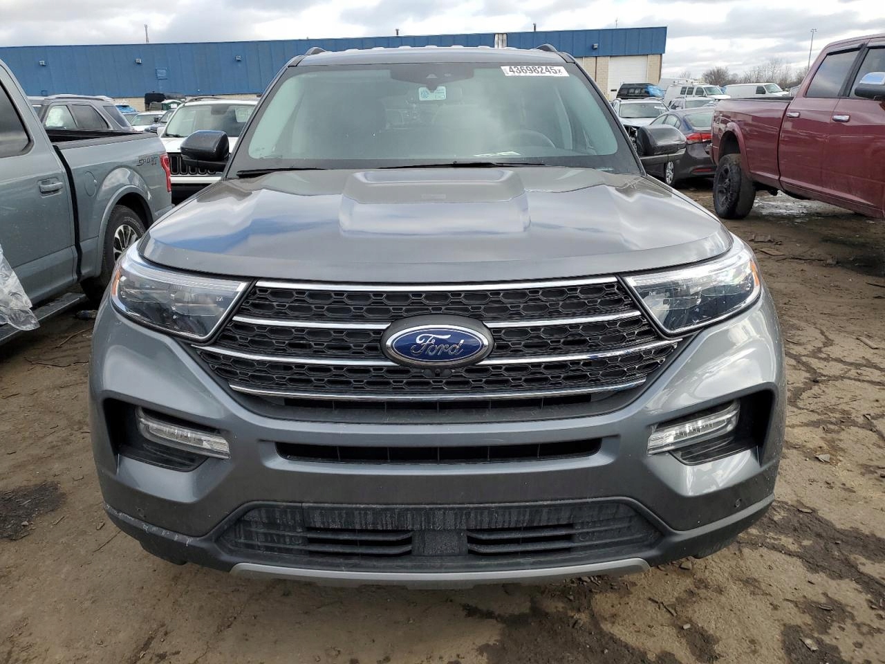KOMPLETNY PRZÓD MASKA ZDERZAK BŁOTNIK LAMPY CHŁODNICE FORD EXPLORER VI MK6