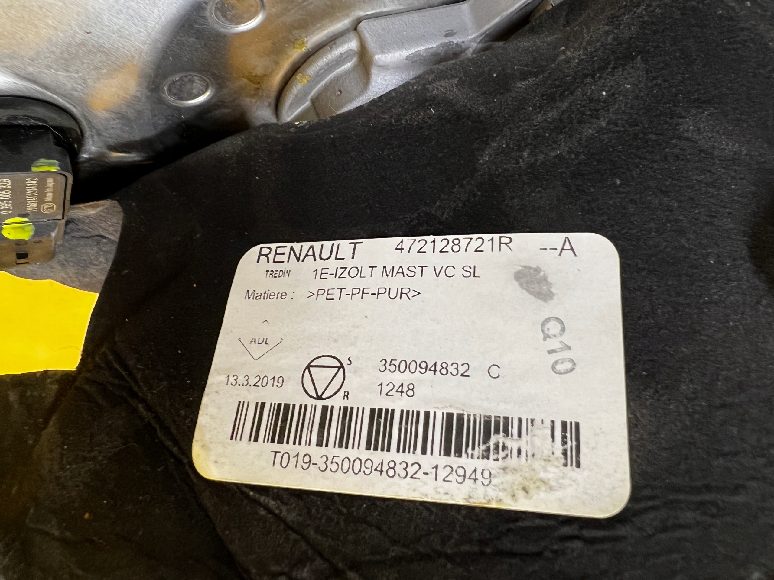 SERWO POMPA HAMULCOWA OSŁONA WYGŁUSZENIE RENAULT CLIO V