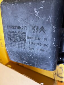 OSŁONA IZOLACJA TERMICZNA CITROEN C4 GRAND PICASSO II 1.6 BLUE HDI