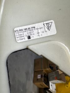 POSZYCIE OSŁONA OBUDOWA SŁUPKA C TYŁ LEWY PORSCHE PANAMERA 970 I LIFT