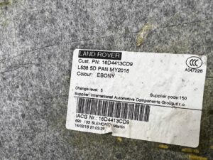 PODSUFITKA SUFIT PANORAMA SOLAR RANGE ROVER EVOQUE L538 5D