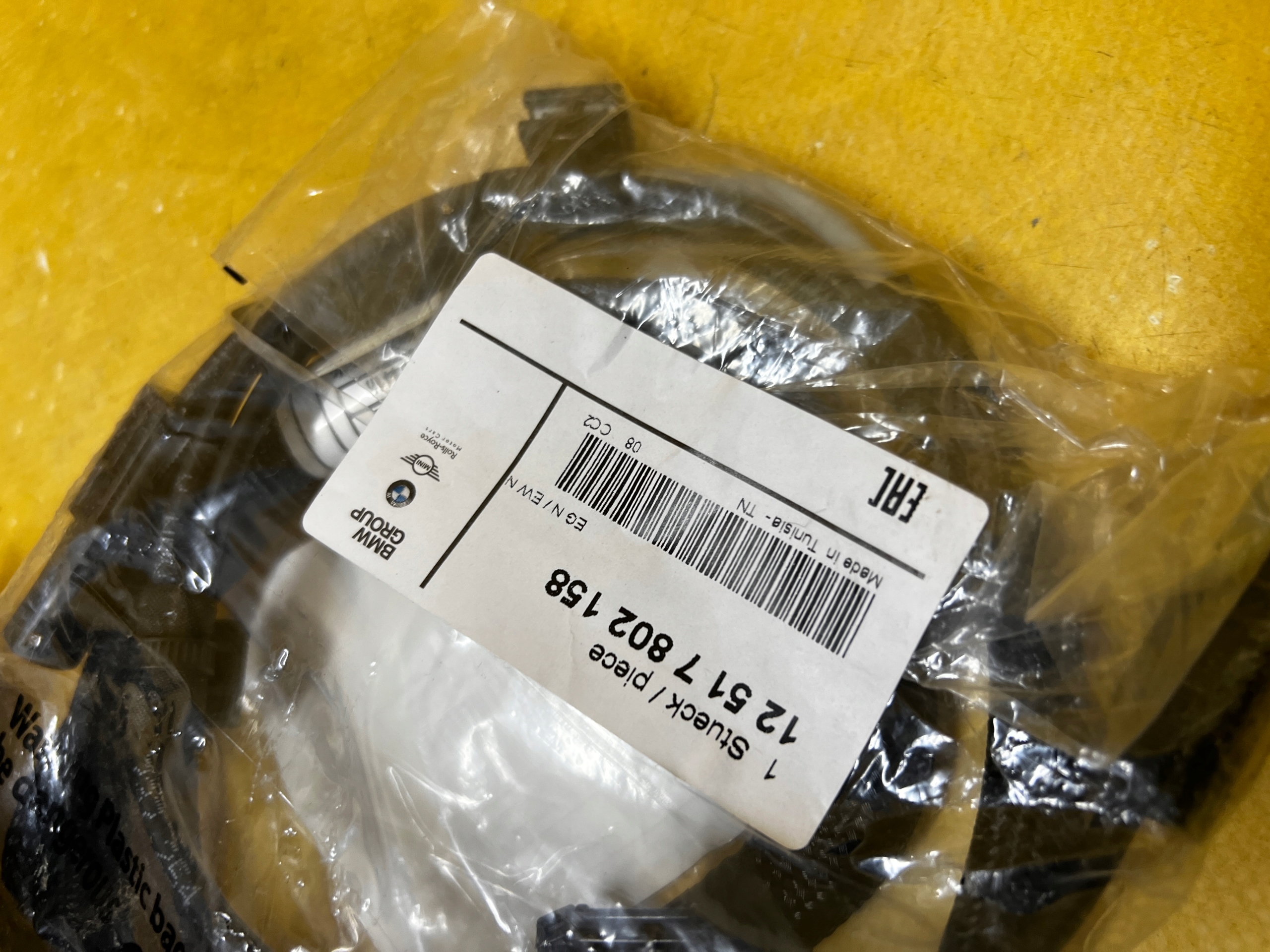 WIĄZKA INSTALACJA ŚWIEC ŻAROWYCH BMW 2.0D N47 NOWA OEM