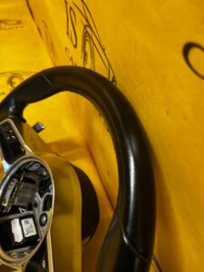 KIEROWNICA SKÓRA MULTIFUNKCJA MANETKI ŁOPATKI PORSCHE MACAN 95B