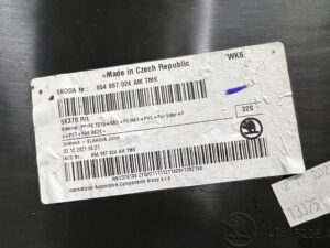 BOCZEK DRZWI TYŁ TYLNY PRAWY SKODA SCALA