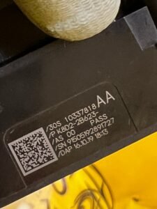 PRZEŁĄCZNIK PRZYCISK HAMULCA RĘCZNEGO LR RANGE ROVER EVOQUE II L551