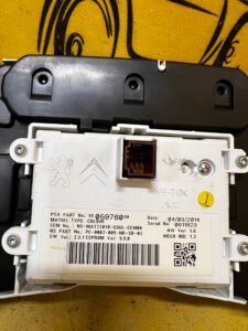 LICZNIK ZEGARY EKRAN PEUGEOT 508 I LIFT HYBRYDA