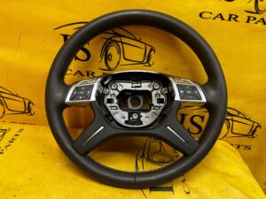 KIEROWNICA SKÓRA MULTIFUNKCJA MANETKI ŁOPATKI GRZANA MERCEDES GL X166