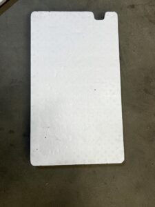 STYROPIAN WYGŁUSZENIE PODŁOGI TYŁ PRAWY DACIA JOGGER