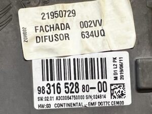 WYŚWIETLACZ EKRAN NAWIGACJI RADIA DESKI CITROEN C4 GRAND PICASSO II