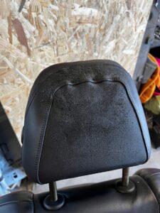 FOTEL LEWY PRZÓD AIRBAG SKÓRA ALCANTARA PORSCHE CAYENNE II 7P5 GTS