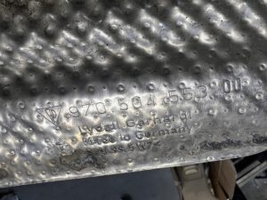 BLACHA OSŁONA OBUDOWA TERMICZNA PORSCHE PANAMERA 970 I LIFT