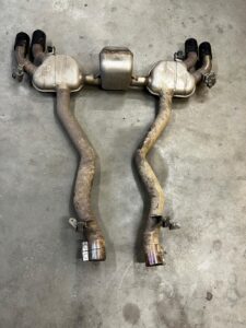 TŁUMIK RURA WYDECHOWA WYDECH TYŁ KOŃCOWY BMW M5 F90 M8 F91 F92