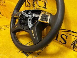 KIEROWNICA SKÓRA MULTIFUNKCJA MANETKI ŁOPATKI GRZANA MERCEDES GL X166