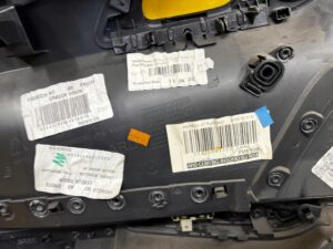 TAPICERKA BOCZEK DRZWI TYŁ PRAWY JBL SKÓRA PEUGEOT 508 I RHX KOMBI EU