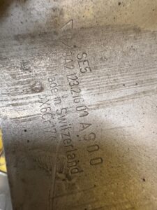 OSŁONA TURBINY PORSCHE 911 991 CARRERA LIFT 3.0