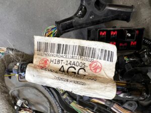 WIĄZKA INSTALACJA WNĘTRZA KABINY FORD FIESTA MK8