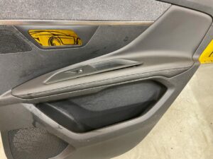 BOCZEK TAPICERKA DRZWI PRAWY TYŁ PEUGEOT 3008 II 5008