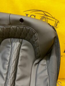 POSZYCIE FOTELA KANAPY TYŁ PRAWY PRAWA SKÓRA MERINO SCHWARZ BMW X5 G05 NOWE OEM