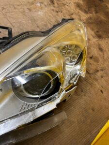 REFLEKTOR LAMPA PRZEDNIA PRZÓD LEWY BI-XENON + LED PEUGEOT 508 I RXH EU