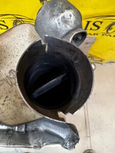 WYDECH TŁUMIK KOŃCOWY PORSCHE 991 911 GTS LIFT