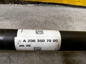 PÓŁOŚ PÓŁOŚKA TYŁ LEWY LEWA PRAWY PRAWA MERCEDES C-KLASA W206 2WD RWD