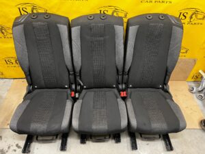 KOMPLET FOTELI 2 RZĘDU TYŁ PEUGEOT 5008 II P87