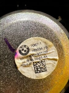 4 X GŁOŚNIK ŚREDNIOTONOWY STEREO HIFI BMW X5 F15 X6 F16