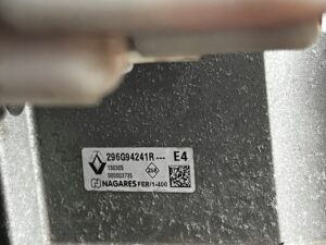 DESKA PASY PODUSZKI AIRBAG 2X RENAULT ZOE Z.E. I 2013-2018
