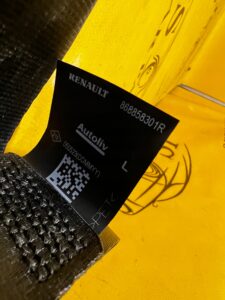 WYSTRZELONY PAS BEZPIECZEŃSTWA PRZÓD PRZEDNI LEWY DACIA SANDERO III EU