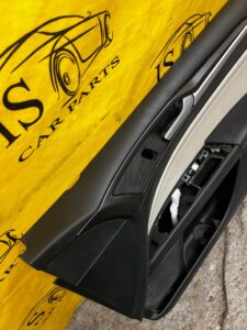 BOCZEK TAPICERKA DRZWI PRAWY PRZÓD TITANIUM SKÓRA LED FORD FUSION LIFT USA