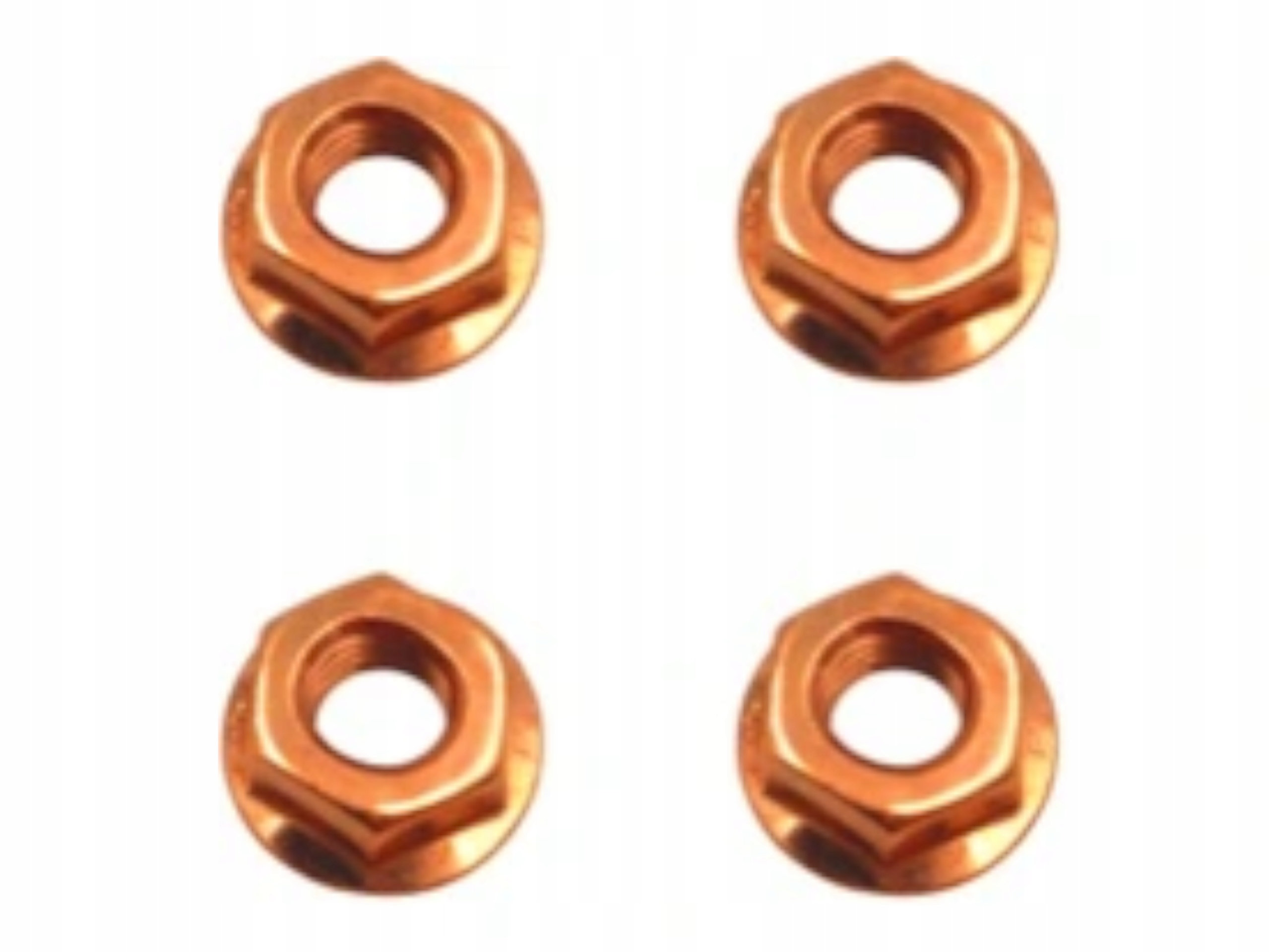 4 X NAKRĘTKA KOLEKTORA WYDECHOWEGO MIEDZIANA M10 BMW NOWA OEM