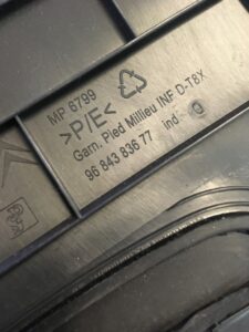 OSŁONA POSZYCIE SŁUPKA P PEUGEOT 3008 I 9684383677