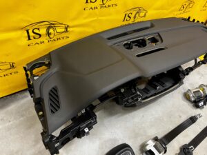 AUDI Q7 4M 4M0 ORYGINAL NIEREGENEROWANA KONSOLA DESKA PODUSZKI PASY AIRBAG