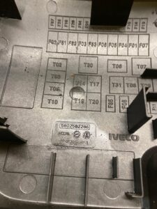 OSŁONA SKRZYNKI BEZPIECZNIKÓW IVECO DAILY VI 6 19-