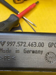 KANAŁ TUNEL DOLOT POWIETRZA PORSCHE 911 997