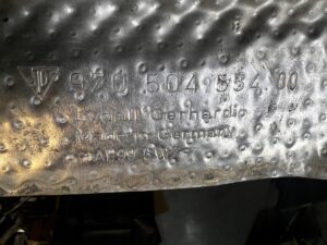 BLACHA OSŁONA OBUDOWA TERMICZNA PORSCHE PANAMERA 970 I LIFT