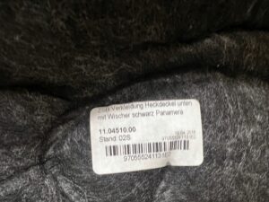 OSŁONA TAPICERKA POSZYCIE KLAPY TYŁ BAGAŻNIKA PORSCHE PANAMERA 970 I LIFT