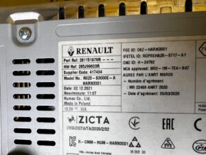 MODUŁ RADIO UNIT DACIA SANDERO III 3