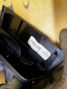 PAS BEZPIECZEŃSTWA TYŁ ŚRODEK ŚRODKOWY FORD RANGER MK5 V