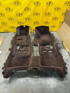 KOMPLET WYKŁADZINY WYKŁADZINY BRĄZOWE PRZÓD TYŁ AUDI A8 D4 LONG