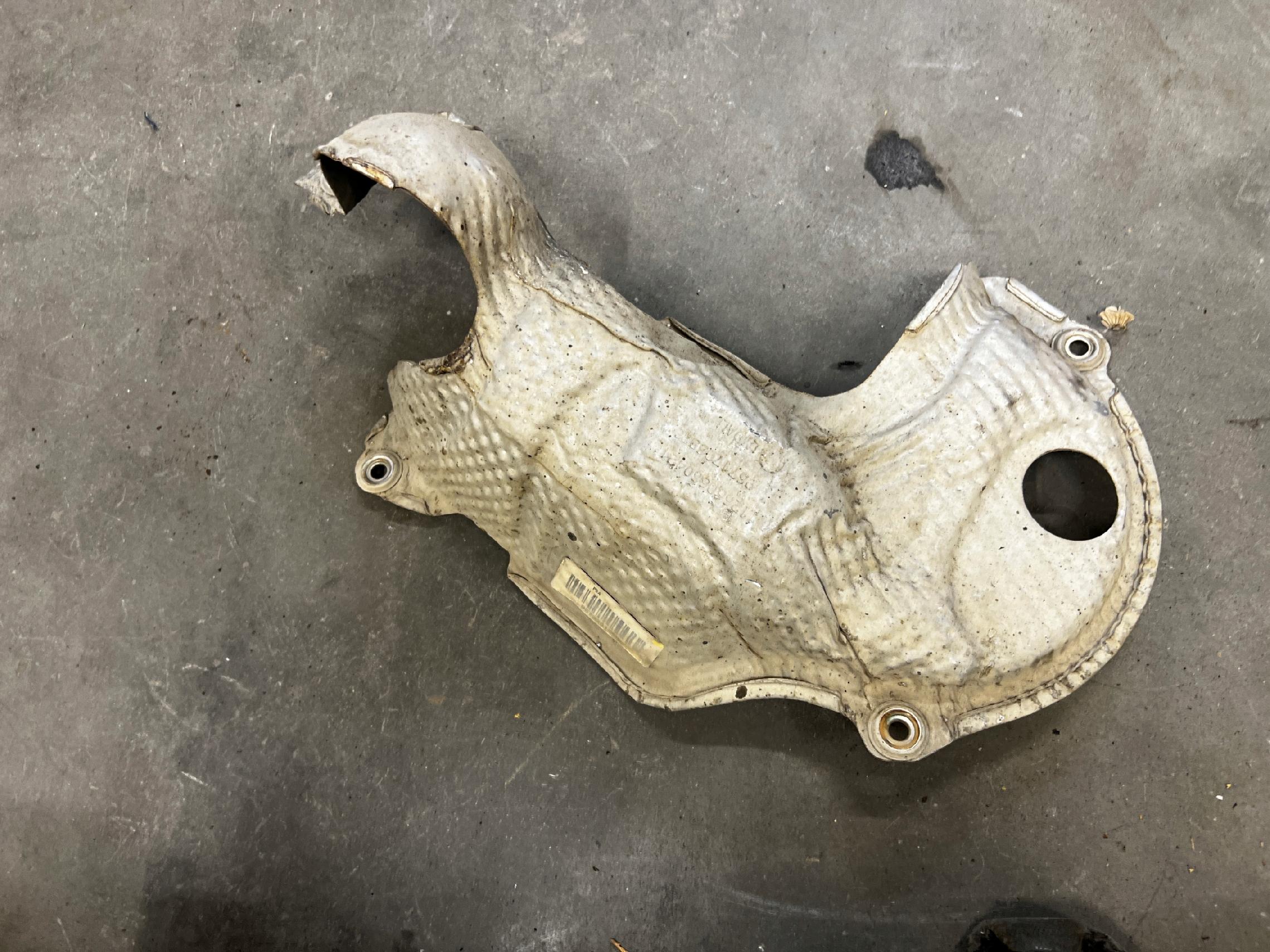 KPL BLACHA OSŁONA TERMICZNA FILTRA DPF PEUGEOT 508 I 2.0 HDI RXH 4HYBRID