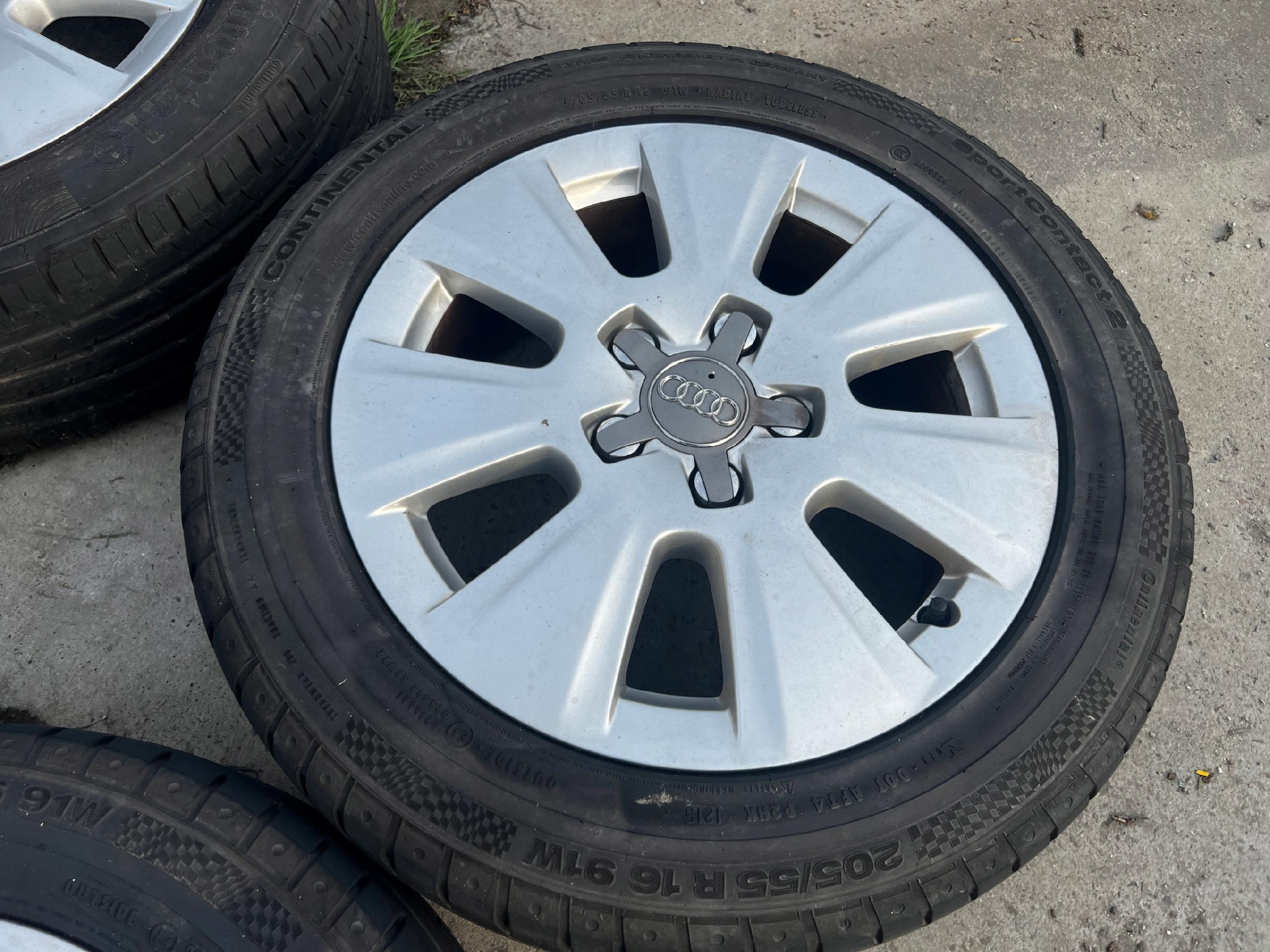 KOŁA FELGI OPONY LETNIE AUDI A3 8P 205/55 R16