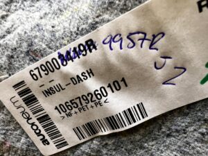 OSŁONA WYGŁUSZENIE WYKŁADZINA ŚCIANY GRODZIOWEJ RENAULT ESPACE VI AUSTRAL