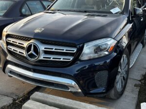 KOMPLETNY PRZÓD MASKA ZDERZAK BŁOTNIK LAMPY CHŁODNICE MERCEDES GLS X166 USA