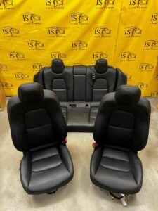 KOMPLET FOTELI FOTELE KANAPA PRZÓD TYŁ AIRBAG TESLA MODEL 3 EUROPA