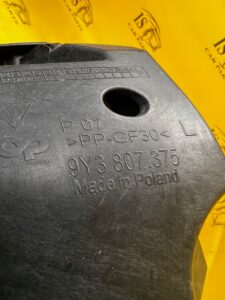 ŚLIZG MOCOWANIE WSPORNIK ZDERZAKA TYŁ LEWY PORSCHE CAYENNE COUPE 9Y 9Y3