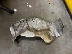 OSŁONA TERMICZNA ŚCIANY GRODZIOWEJ BMW X5 E70 F16 X6 E71 F16 X5M E70 F85