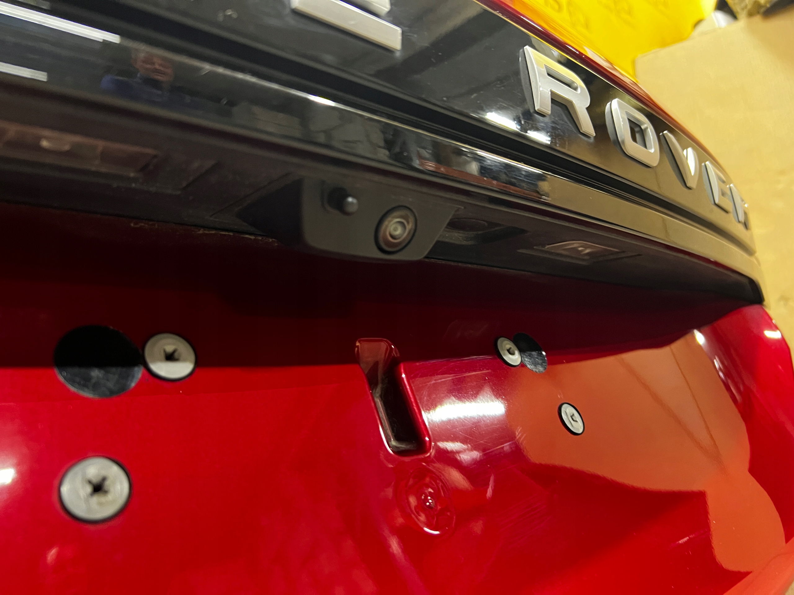 KPL ZDERZAK 6 X PDC KLAPA TYŁ KAMERA RANGE ROVER EVOQUE II L551 FIRENZE RED