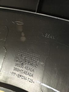 SCHOWEK KONIEC TUNELU ŚRODKOWEG NISSAN QASHQAI J11