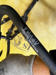 PRZEWÓD RURA RURKA WĄŻ WODY PORSCHE PANAMERA 970 I LIFT 3.0 S E-HYBRID